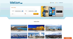 Desktop Screenshot of biletium.com